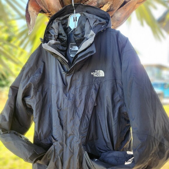 The North Face Hyvent 3-in-1 Snowboarding/Skiing Jacket L-BLACK - Picture 1 of 6